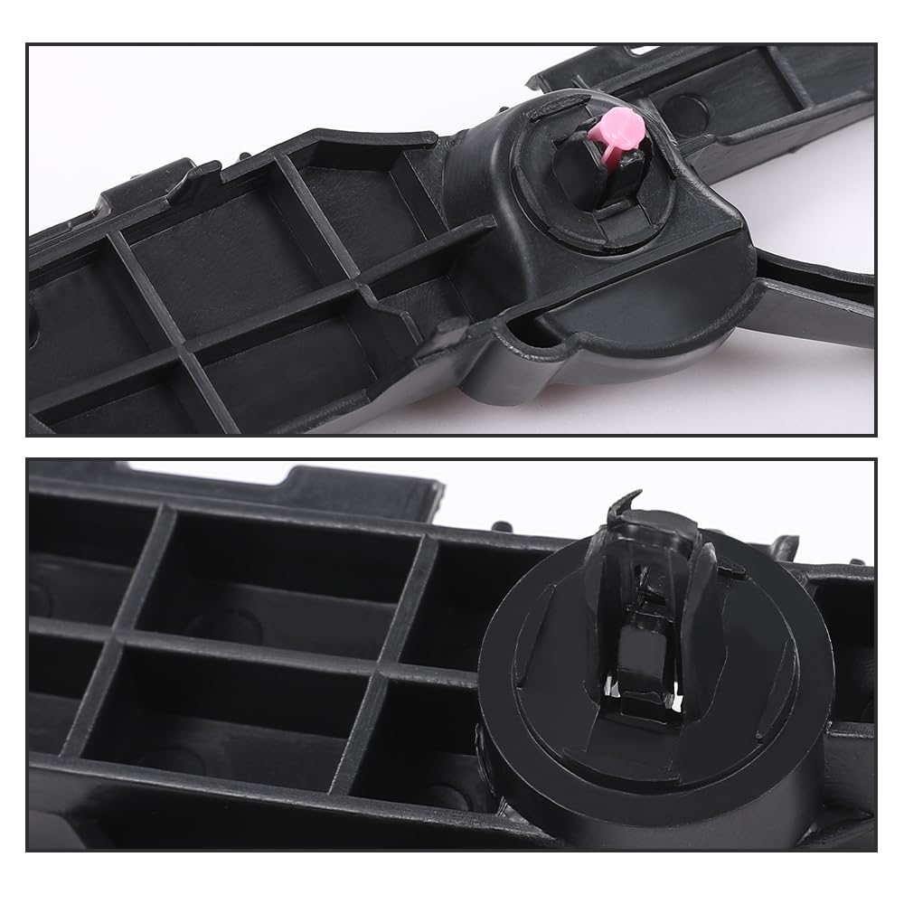 G-PLUS Rear Bumper Support Bracket Left & Right Side Compatible with Toyota RAV4 2013-2015 521550R030, 521560R030