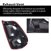 G-PLUS Red Tail Light w/o Bulbs & Wire Harness Driver Side Fit Ford F150 Stepside 1997-2004/Fit Ford F250 1997-1999/Fit F250 F350 F450 F550 Super Duty 1999-2007 FO2801117, FO2800117 Red