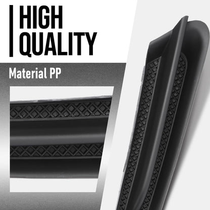 G-PLUS Driver & Passenger Side Headlight Lower Molding Bumper Trim Compatible with Buick Encore Sport Touring 2016, Fit Buick Encore 2013 2014 2015 2016 95235063, 95235062, GM1047107, GM1046107 Black