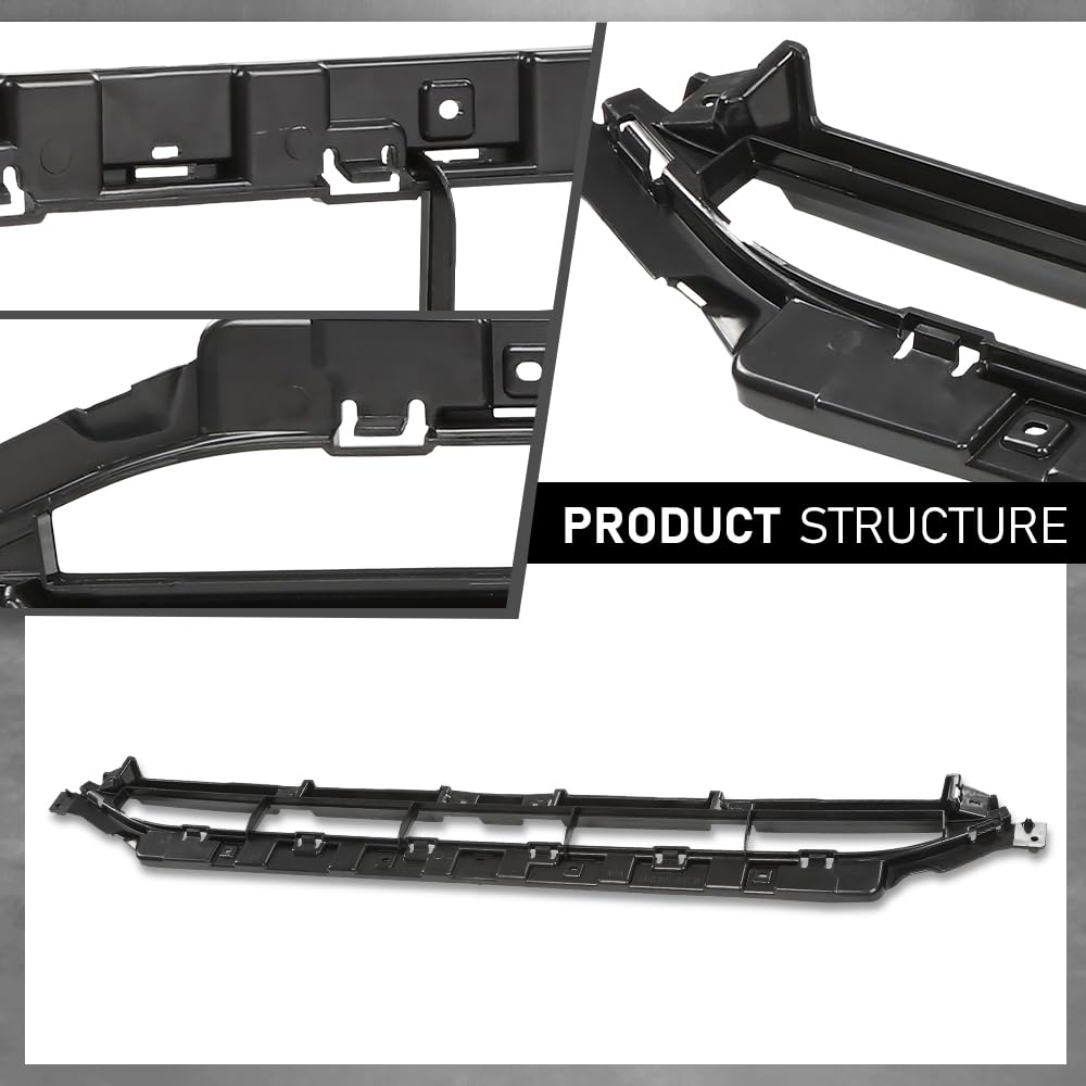 G-PLUS Front Bumper Cover Grille Insert, Compatible with Audi Q7 2016-2019, AU1036118, 4M0807647B4W3