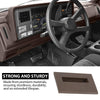 G-PLUS Dash Fuse Panel Cover Compatible with Chevy & GMC Truck 1988-1994/Fit Chevy Blazer GMC Yukon 1992-1994/Fit GMC Yukon Suburban 1992-1994 Brown