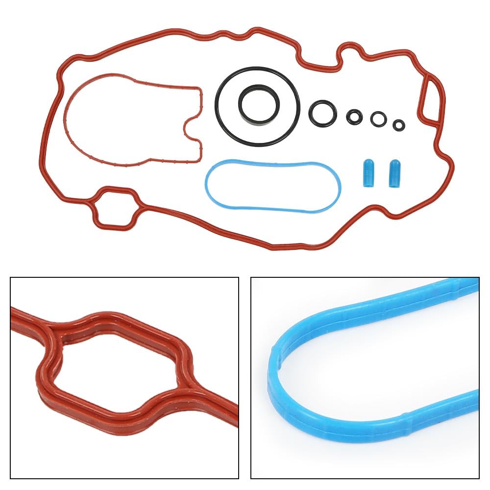 G-PLUS Head Gasket Set Bolts Compatible with Chevy S10 1996-2004/Fit Chevy Silverado GMC Sierra 1500 1999-2006/Fit GMC Savana Chevy Express 1500 1996-2006 4.3L 262CID V6 OHV HS9354PT-6, ES74034
