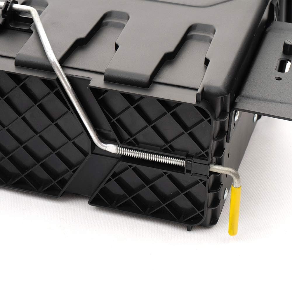 G-PLUS Truck Bed Storage Tool Box Compatible with Toyota Tundra 2007-2020 Rear Lockable Swing Waterproof Wheel Well Tool Box Left Driver Side