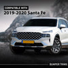 G-PLUS Front Bumper Trims Compatible with Hyundai Santa Fe SEL Plus 2019,Fit Hyundai Santa Fe (submodel: Essential, Limited, Luxury, Preferred, Preferred Turbo, SE, SEL, Ultimate) 2019-2020 Chrome