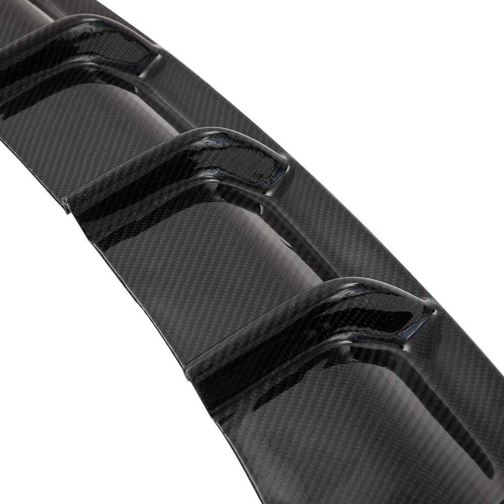 Carbon Fiber Rear Bumper Diffuser Lip Replacement for BMW F30 3 Series 320i 328i M Sport 2012-2018