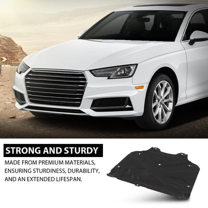 G-PLUS Engine Under Splash Shield Cover, Compatible with Audi S4 2018-2023/ Audi A4 2017-2023, 8W0863822B