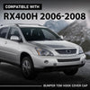 G-PLUS Front Bumper Tow Hook Eye Cover Pair LH & RH Compatible with Lexus RX400h 2006-2008 52128-48901