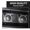 G-PLUS LED Front Fog Light Daytime Running Light Lamp Right Passenger Side Compatible with Lincoln MKC 2015-2018 EJ7Z13200C, FO2563100 Black
