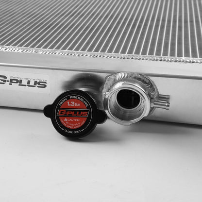Aluminum Racing Radiator Compatible For Pontiac GTO/Tempest/LeMans 1964 1965 1966 1967+12" Cooling Fan