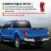 G-PLUS Tail Lights Assembly Rear Brake Lamp Compatible with Ford F250 F350 F450 Super Duty 2020-2022,Fit Factory Halogen w/Blind Spot Monitor Model, Faros Traseros,Luces Traseras