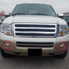 Compatible with Ford Expedition 2007-2014 / Ranger 2008-2011 Clear Lens Front Bumper Driving Fog Lights Lamps Assembly With H10 12V 42W Bulbs FO2593221