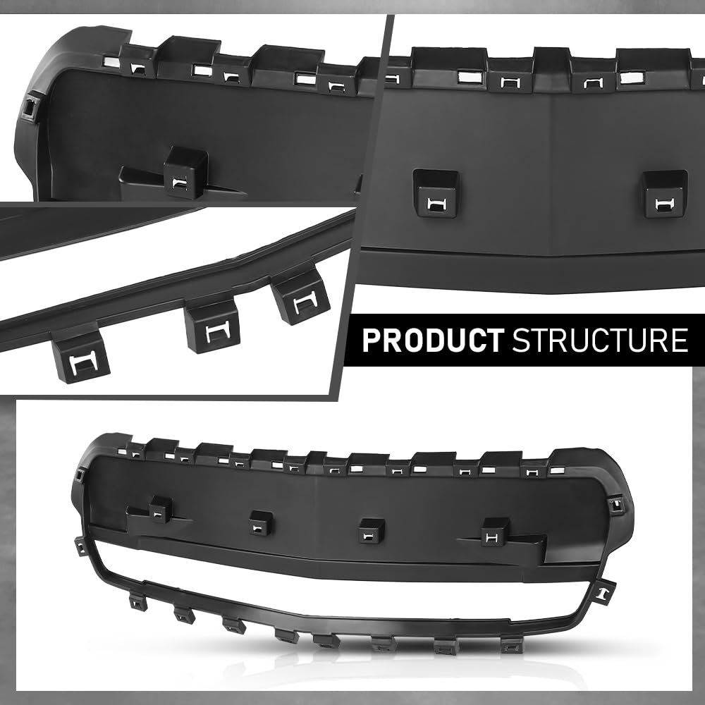 G-PLUS Front Bumper Grille Bottom Support Air Deflector Compatible with Chevy Malibu 2013-2016 22883316