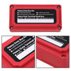 G-PLUS Nylon 30 Fiberglass Red Distribution Box 12 Terminal Ground Power Distribution Junction Block Kit 12V 100A