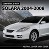 G-PLUS Lower Dash Cover Compatible with Toyota Solara 2004-2008 Dashboard Cover Gray