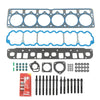 G-PLUS Head Gasket Set Bolts Compatible with Jeep Cherokee 1999-2001 /Fit Jeep Grand Cherokee 1999-2003 /Fit Jeep TJ Wrangler 1999-2003 4.0L 242CID L6 OHV HS9076PT-4, ES71102
