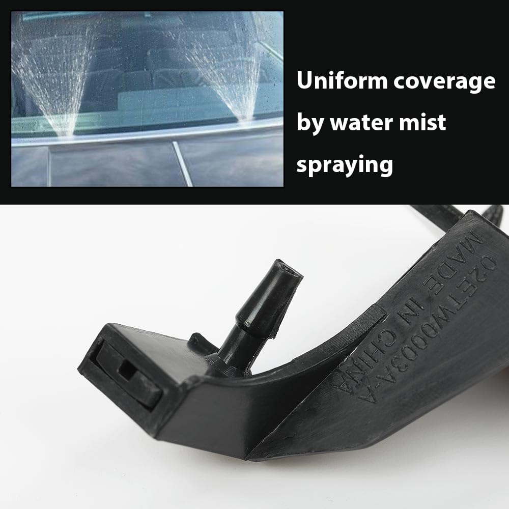 G-PLUS Windscreen Wipers Washer Nozzle Squirter Reproduct Compatible with Chevy Malibu 1978-1983/Fits Chevy Monte Carlo/SS 1978-1988 Front