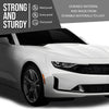 G-PLUS Front Engine Splash Shields Compatible with Chevy Camaro ZL1 Coupe 2017-2022 84142146, GM1228158 Black