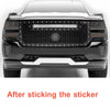 G-PLUS Precut Vinyl Tint Cover Compatible with 2016 2017 2018 Chevy Silverado Headlights Headlamps (35% Light Smoke)