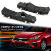 G-PLUS Front Bumper Bracket Retainers Assembly Set 2pcs Compatible with 2019-2022 Kia Forte 86551-M6500 8655-1M7000 86551-M7500 86551-M6000 86552-M6000 Black