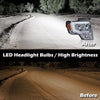 G-PLUS Headlights LED DRL Compatible with Ford F150 2009-2014 Headlamps Pair Left & Right Tube Dual Projector Smoky Lens Chrome Housing Amber Reflector,faros delanteros