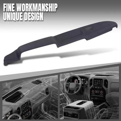 G-PLUS TPE Dash Cover DashBoard Compatible with Toyota Pickup 1979 1980 1981 1982 1983 Without Side Window Defrost Only Dark Blue