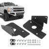 G-PLUS Fog Light Mounting Bracket & Screws Compatible with Chevy Silverado 1500 2007-2013/ Compatible with Chevy Silverado 2500 3500 2007-2014
