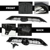 G-PLUS Front Bumper Cover Grille Set Compatible with Hyundai Elantra 2017-2018