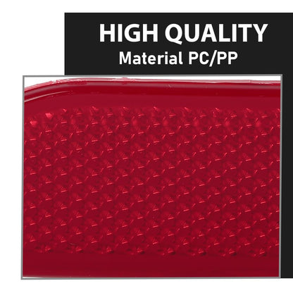 G-PLUS Rear Right Bumper Reflector, Compatible with BMW 320i 328i 328d 335i 428i 430i Base 2012-2017, Passenger Side, 63147382234, BM1185100