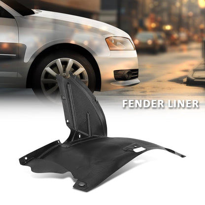 G-PLUS Front Right Fender Liner Inner, Compatible with Audi A3 Base 2006-2011/ A3 TDI 2010-2011, Passenger Side, 8P0821192B, AU1251101