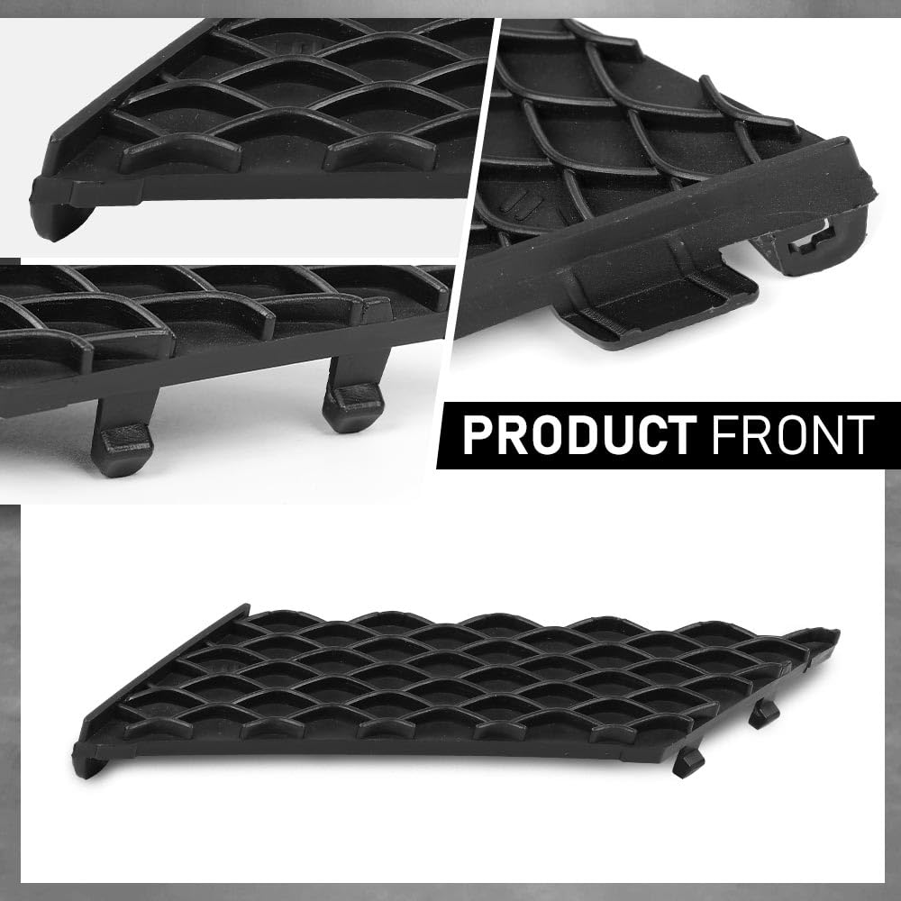 G-PLUS Front Bumper Tow Eye Cap Tow Hook Cover Compatible with Mercedes-Benz X166 GL-Class GL350/450/550 2013-2016,Not Fits Model with Standard Front Bumper 166-885-51-22 A1668855122 1668855122