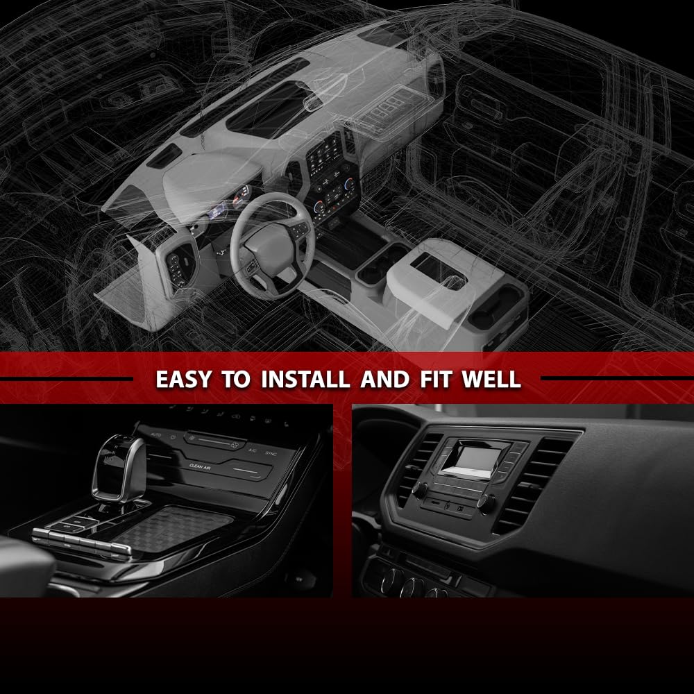 G-PLUS Dash Instrument Cluster Trim Panel Bezel Compatible With Jeep Wrangler 2011 2012 2013 2014