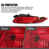 G-PLUS Rear Left Bumper Reflector Fog Light Brake Lamp Compatible with Volvo XC60 2014-2017 31353285 Red