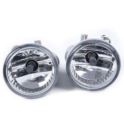 G-PLUS Bumper Fog Lights Assembly Compatible with 2004-2009 Toyota Prius Clear Driving Fog Lamps Kit with Bezel Switch Bulbs