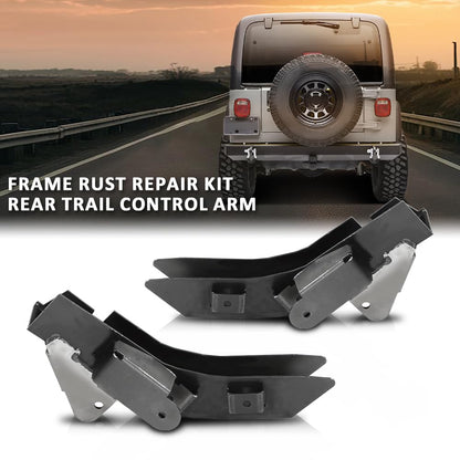G-PLUS Frame Rust Repair Rear Set Trail Control Arm LH&RH Compatible with Jeep Wrangler 1997-2006 GNT56214979