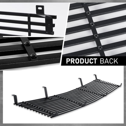 G-PLUS Billet Grille Compatible with Chevy Astro Van 1985-1994/Fit GMC Safari Van 1985-1994 C85103J Stainless Steel Black