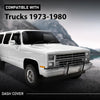 G-PLUS Dashboard Dash Cover Compatible with Chevy GMC Trucks 1973-1980 Black ABS Plastic