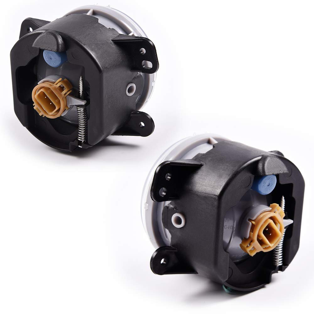 Compatible For Dodge Charger/Journey |Compatible for Jeep Grand Cherokee/Compatible for Cherokee Clear Lens Driving Fog Lamp Fog Light Assembly Driver Left/Passenger Right Side CH2594103 5182026AA