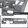 G-PLUS Dash Dashboard Core Structure Frame Single Fit Dodge Ram 1500/2500/3500 1998 1999 2000 2001 Mist Gray