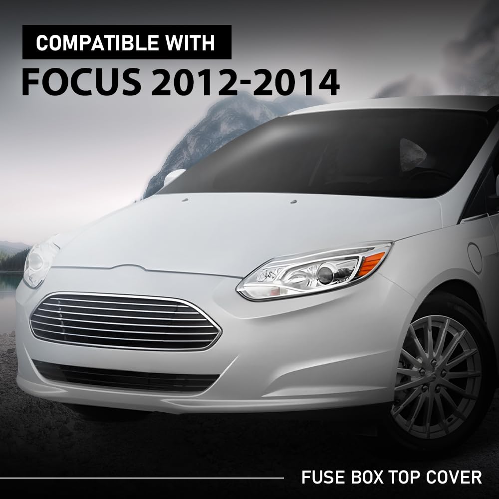G-PLUS Fuse Box Top Cover, Compatible with Ford Focus 2012-2014, CV6Z14A003AA, CV6Z-14A003-AA