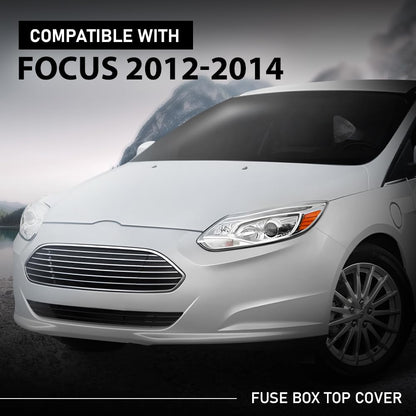 G-PLUS Fuse Box Top Cover, Compatible with Ford Focus 2012-2014, CV6Z14A003AA, CV6Z-14A003-AA