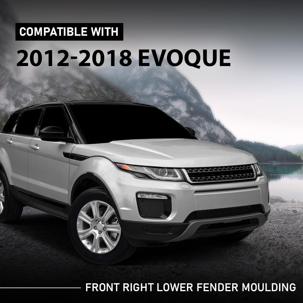 G-PLUS Fender Lower Molding Cover Right Compatible with Range Rover Evoque 2012-2018