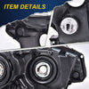 G-PLUS Headlights Assembly, Compatible with 2016 2017 2018 2019 2020 2021 Honda Civic Right bumper Headlamp, Clear lens Chrome Housing Clear Reflector