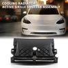 G-PLUS Cooling Radiator Active Grille Shutter Assembly w/o Motor/Actuator/Controller Compatible with Tesla Model 3 2021-2023