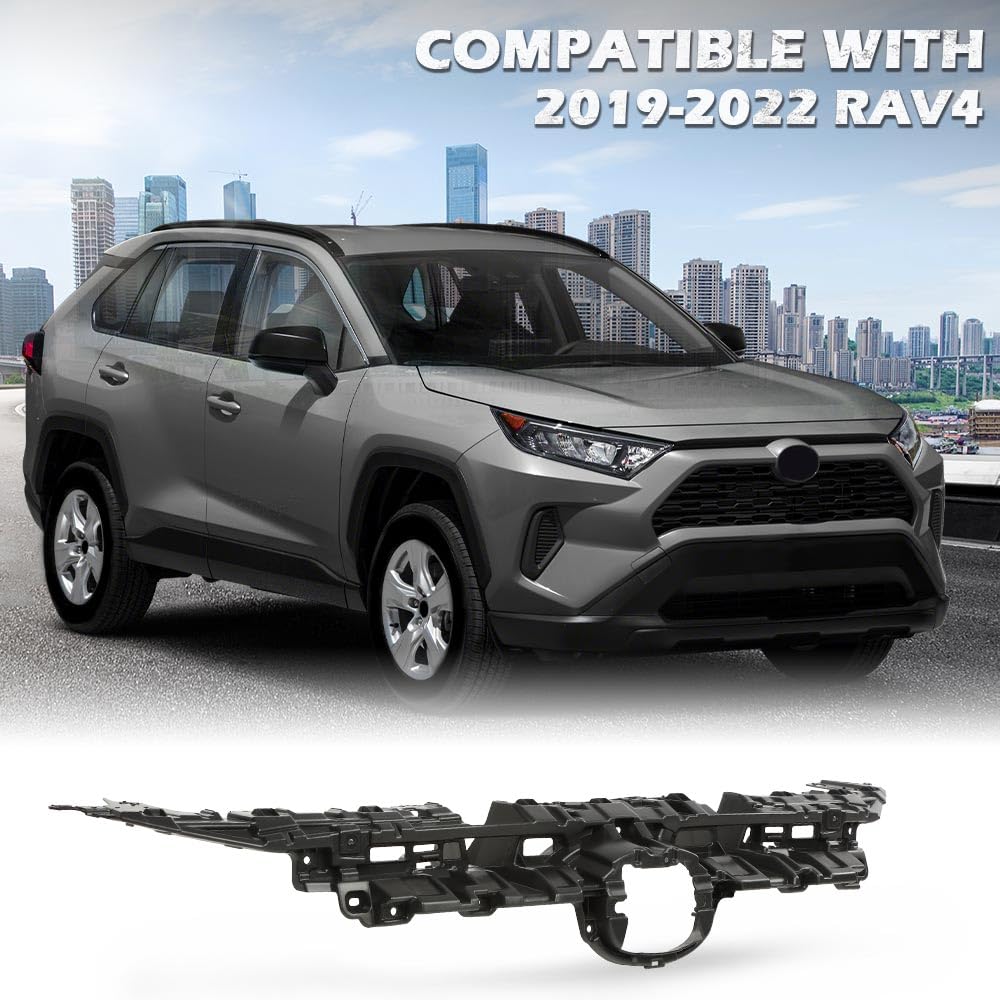 G-PLUS Front Bumper Inside Upper Grille Bracket Compatible with Toyota RAV4 2019 2020 2021 2022 TO1207108 531150R010