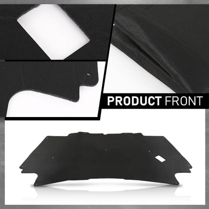 G-PLUS Hood Insulation Pad with Clips Compatible with 2002-2008 Dodge Ram 1500 Gas Only, Not for Diesel