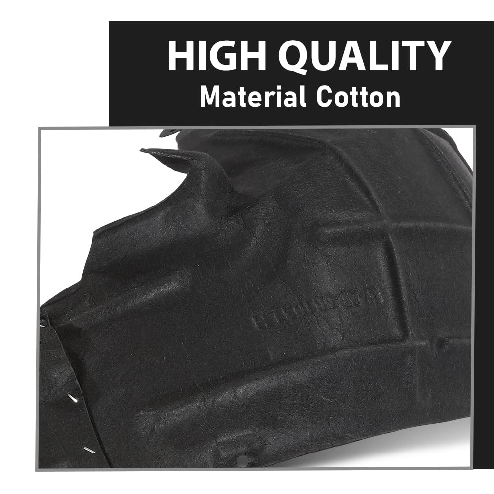 G-PLUS Front Left Fender Liner Inner, Compatible with Audi Q5 2018-2023/ Q5 Sportback 2021-2022, Fit Audi SQ5/ SQ5 Sportback 2021-2022, Driver Side, AU1248144, 80A821171E