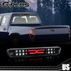 G-PLUS LED 3rd Third Center High Mount X Stop Light Lamp Compatible with 2004-2012 Chevy Colorado/GMC Canyon 2006-2008 Isuzu I-Series 3D LED Bar Tail Brake Light 15286505