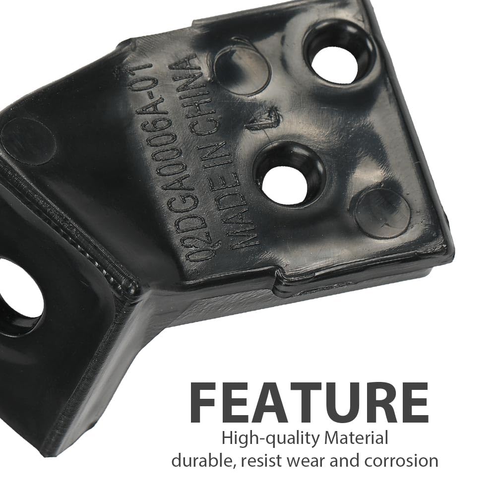 G-PLUS Door Panel Bracket Combo Pack Compatible with GMC Envoy, Envoy XL, Envoy XUV 2002-2009 /Fit Isuzu Ascender 2003-2008 /Fit Saab 9-7x 2005-2009 Front & Rear Driver's Door Panel Bracket