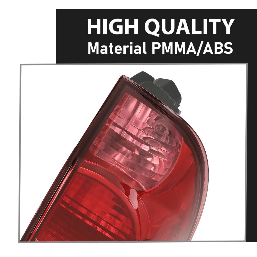 G-PLUS Rear Tail Light Compatible with Toyota Tacoma 2005-2015 Assembly Brake Lamps Right Passenger Side 8155004150 Tail Lamp Rear Light Luces Traseras