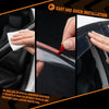 G-PLUS Out-Channel Window Vent Visor Deflectors Tape-On Side Rain Guards Compatible with Honda Accord 2018-2022 Impact-Resistant PMMA 6 PCS Smoky